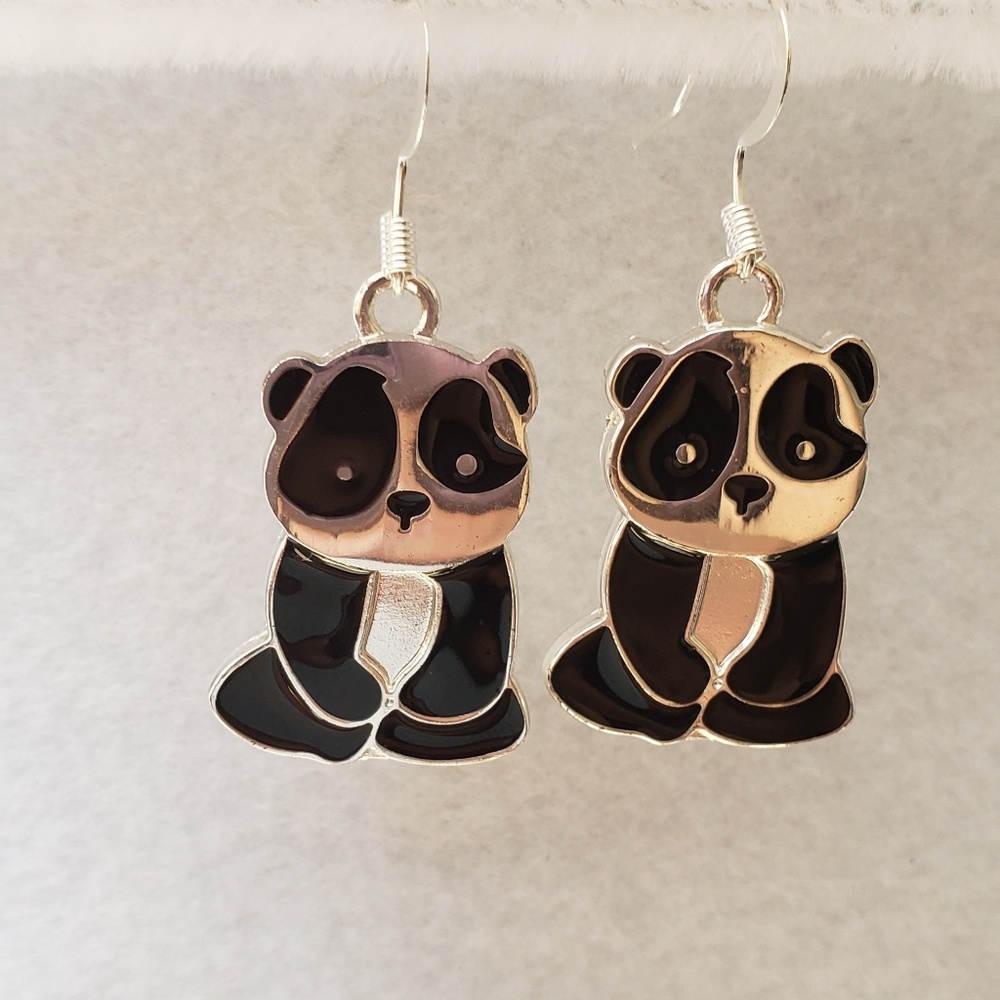 Cute Panda Earrings